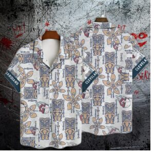 Cleveland Guardians Tiki Aloha Hawaiian Shirt