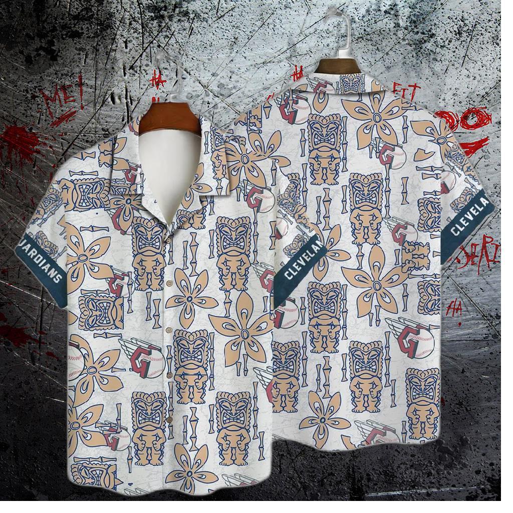 Cleveland Guardians Tiki Aloha Hawaiian Shirt