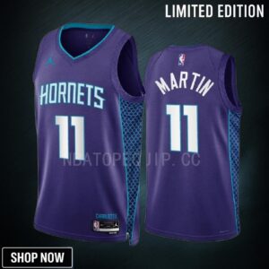 Cody Martin 11 -23 Charlotte Hornets Purple Statement Edition Men Jersey Swingman