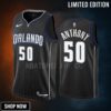 Cole Anthony 50 -23 Orlando Magic Black City Edition Men Jersey Swingman