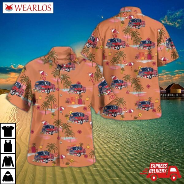 Collierville, Tennessee, Collierville Fire Department Hawaiian Shirt