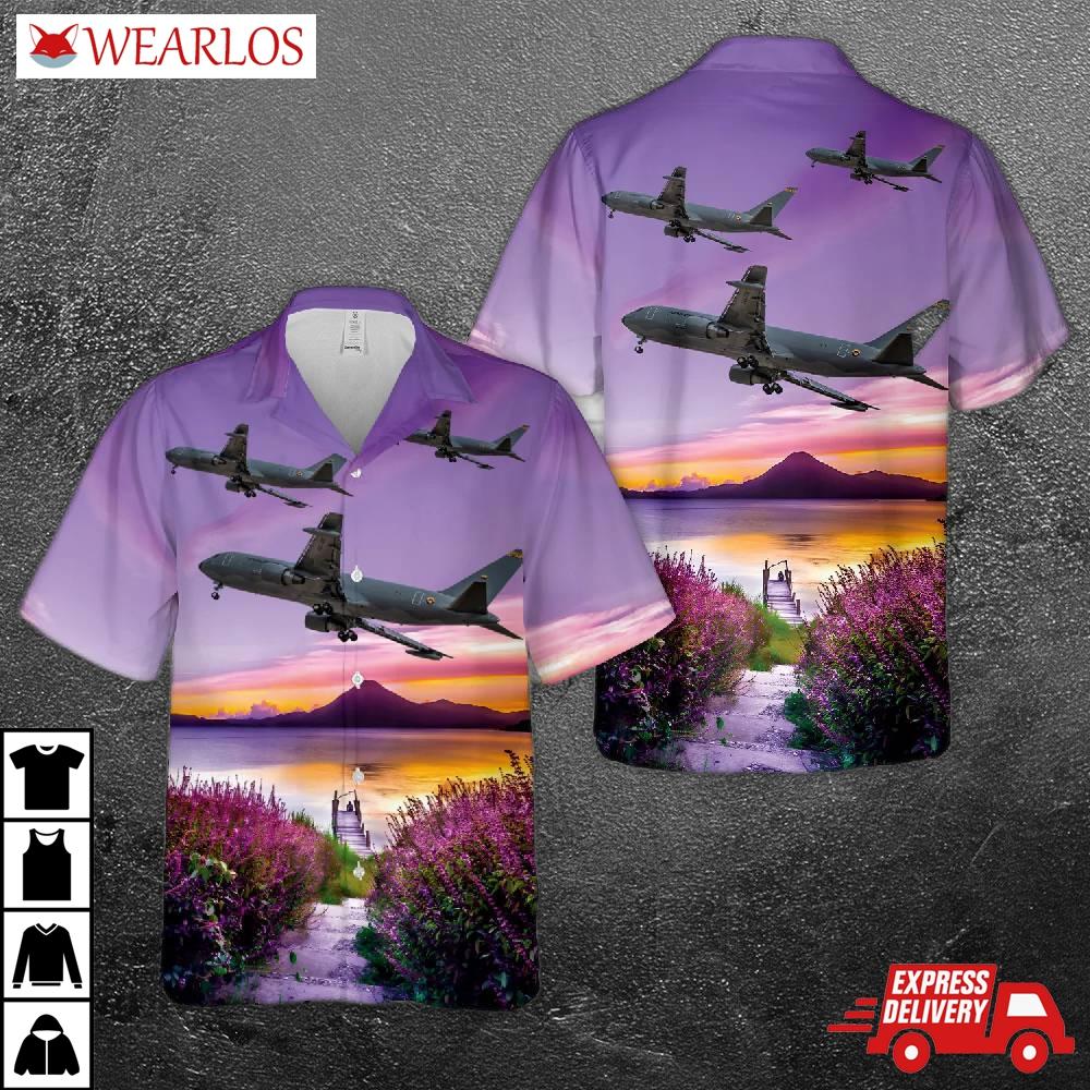 Colombian Air Force Kc-767 'jupiter' Hawaiian Shirt