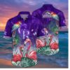 Colorado Rockies Flamingo Paradise Hawaiian Shirt