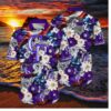 Colorado Rockies Floral Paradise Hawaiian Shirt