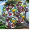 Colorado Rockies Midnight Petals Hawaiian Shirt