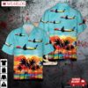 Continental Airlines "peter Max" Boeing 777-224er N77014 Hawaiian Shirt
