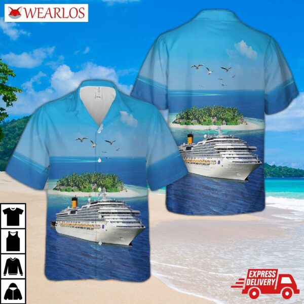 Costa Concordia Hawaiian Shirt