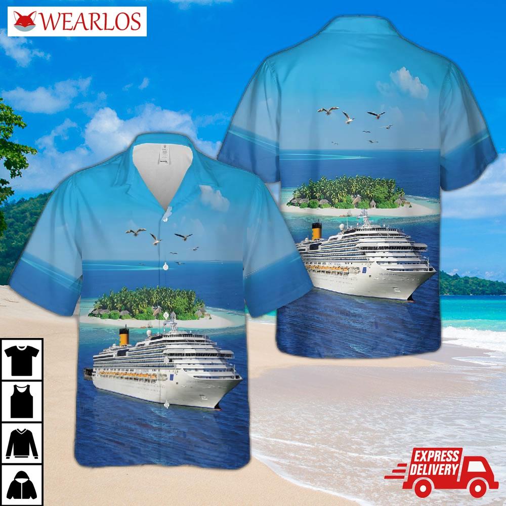 Costa Concordia Hawaiian Shirt