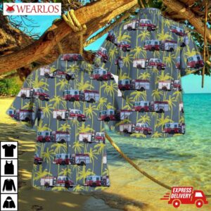 Crescent City Volunteer Fire Department (florida) Hawaiian Shirt