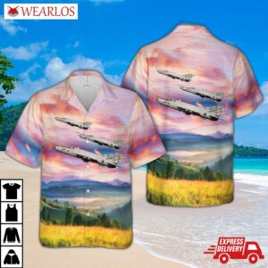 Croatian Air Force Mikoyan-gurevich Mig-21bis Hawaiian Shirt