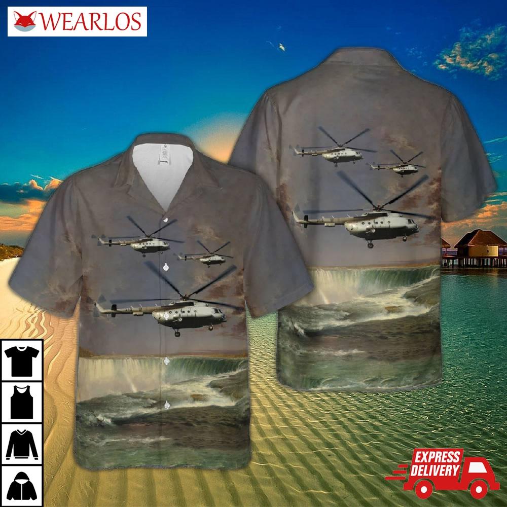 Croatian Air Force Mil Mi-17-1va Hawaiian Shirt