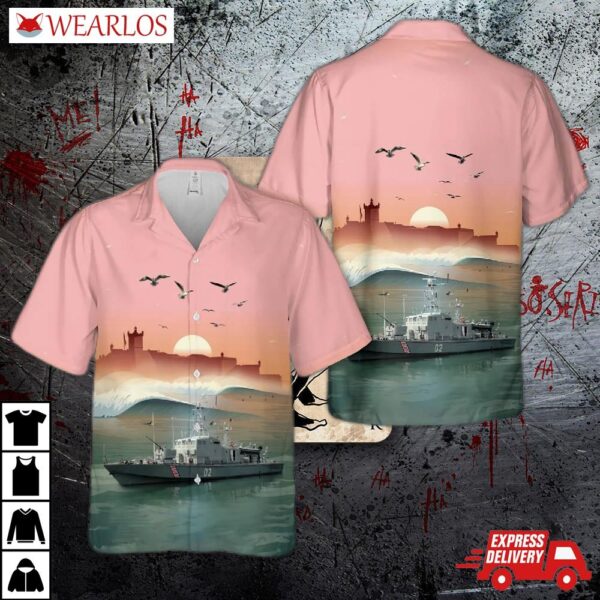 Croatian Navy Ob-02 Solta Mirna Class Hawaiian Shirt