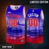Custom Detroit Pistons & Kidsuper Studios Unisex Hometown Jersey