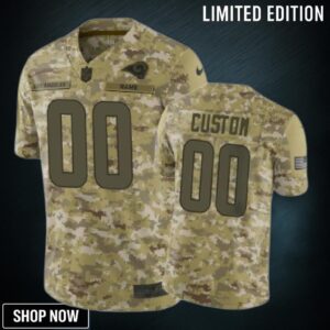 Custom Jersey Nfl Camo Los Angeles Rams