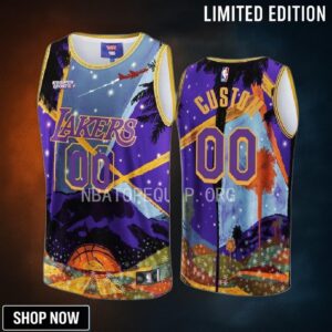 Custom Los Angeles Lakers & Kidsuper Studios Unisex Hometown Jersey