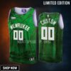 Custom Milwaukee Bucks & Kidsuper Studios Unisex Hometown Jersey