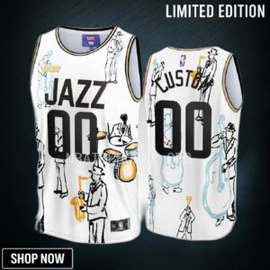 Custom Utah Jazz & Kidsuper Studios Unisex Hometown Jersey