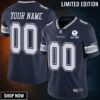 Dallas Cowboys Nfl 2020 Personalized Custom Navy Jersey