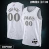 Dallas Mavericks Nike City Edition Swingman Jersey - Custom Unisex