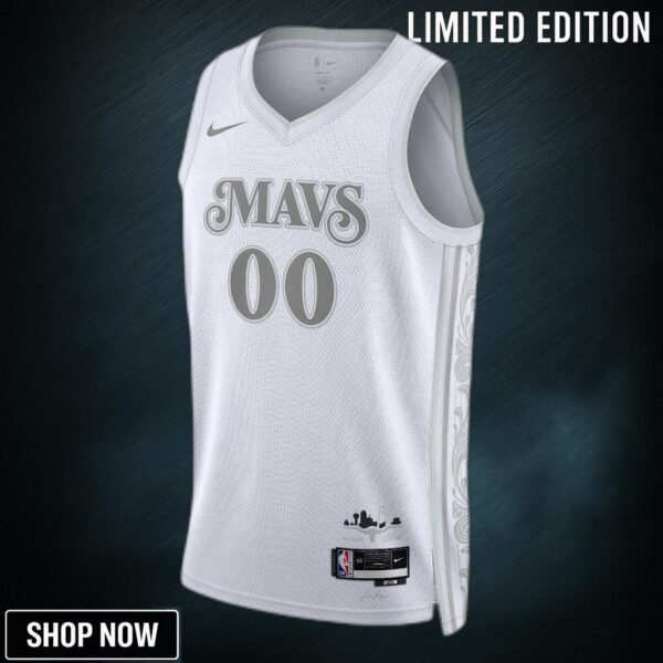 Dallas Mavericks Nike City Edition Swingman Jersey - Custom Unisex