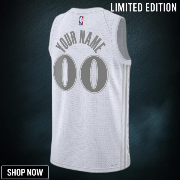Dallas Mavericks Nike City Edition Swingman Jersey - Custom Unisex
