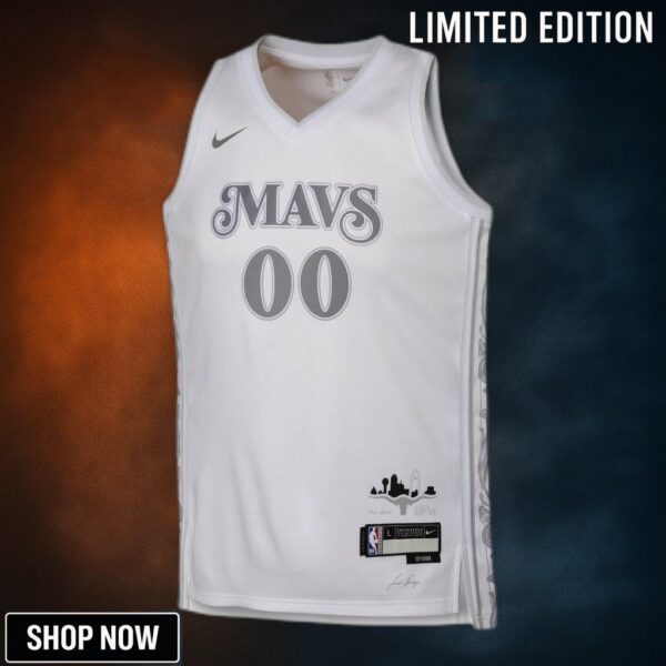 Dallas Mavericks Nike City Edition Swingman Jersey - Custom Youth