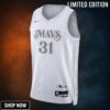 Dallas Mavericks Nike City Edition Swingman Jersey - White Klay Thompson Unisex