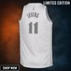 Dallas Mavericks Nike City Edition Swingman Jersey - White Kyrie Irving Youth