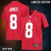 Daniel Jones New York Giants Inverted Team Game Jersey - Red Nfl