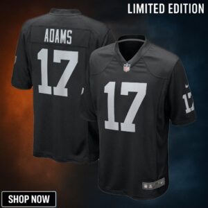 Davante Adams Las Vegas Raiders Game Jersey Black Nfl