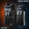 David Roddy 27 Memphis Grizzlies -23 City Edition Jersey Black