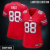 Dawson Knox 88 Buffalo Bills Women's Alternate Game Jersey - Red