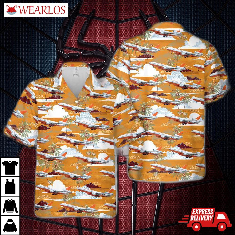 Dc-10 Air Tanker Wildfires In Southern California Hawaiian Shirt