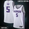 De'aaron Fox 5 Sacramento Kings Men /23 Swingman Jersey - Association Edition