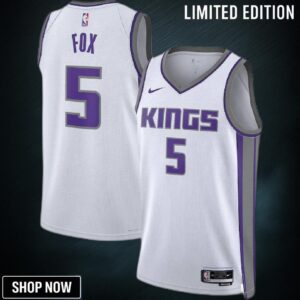 De'aaron Fox 5 Sacramento Kings Men /23 Swingman Jersey - Association Edition