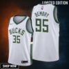 Deandre' Bembry Milwaukee Bucks Association Edition Jersey - White Men