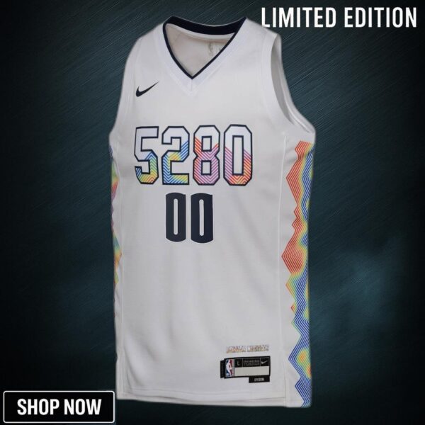 Denver Nuggets Nike City Edition Swingman Jersey - Custom Youth