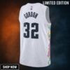 Denver Nuggets Nike City Edition Swingman Jersey - White Aaron Gordon Unisex