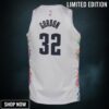 Denver Nuggets Nike City Edition Swingman Jersey - White Aaron Gordon Youth