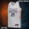 Denver Nuggets Nike City Edition Swingman Jersey - White Jamal Murray Youth