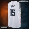 Denver Nuggets Nike City Edition Swingman Jersey - White Nikola Jokic Unisex