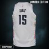 Denver Nuggets Nike City Edition Swingman Jersey - White Nikola Jokic Youth