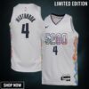 Denver Nuggets Nike City Edition Swingman Jersey - White Russell Westbrook Youth