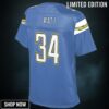 Derek Watt Los Angeles Chargers Nfl Pro Line Womens Alternate Player Jersey - Powder Blue