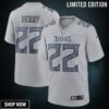 Derrick Henry 22 Tennessee Titans Atmosphere Fashion Game Jersey - Gray