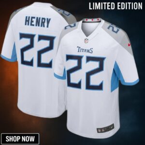 Derrick Henry Tennessee Titans Nike Youth 2018 Game Jersey - White