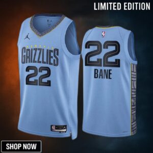 Desmond Bane 22 -23 Memphis Grizzlies Blue Statement Edition Jersey Swingman