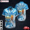 Detroit Lions Baby Yoda Tropical Breeze Hawaiian Shirt