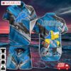 Detroit Lions Bart's Game Day Hawaiian Shirt Set