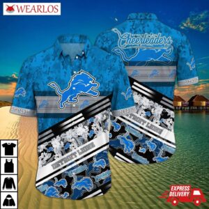 Detroit Lions Cheer Squad Hawaiian Shirt